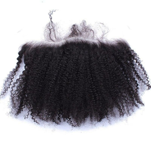 10A Grade THREE PART 13x4 Lace Frontal Remy Human Hair Closure With Ba