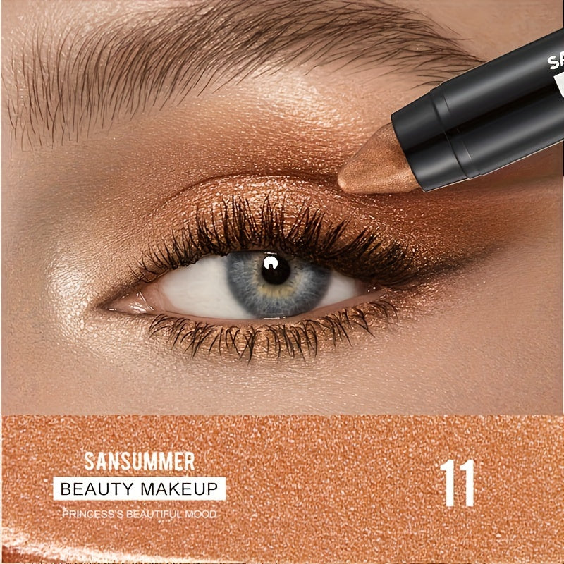 6-Color Waterproof Eyeshadow