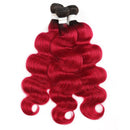 Burgundy 10A Grade Body Wave