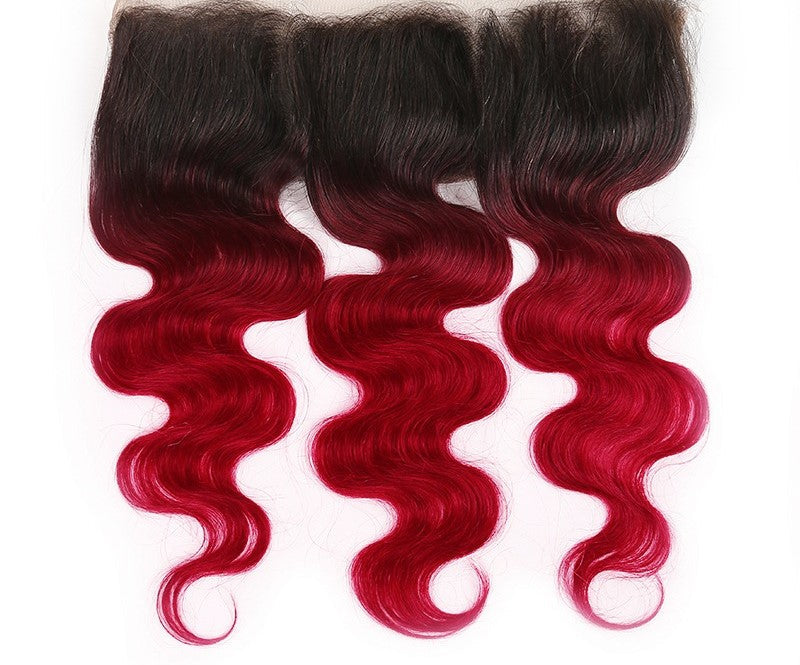 Burgundy 10A Grade Body Wave