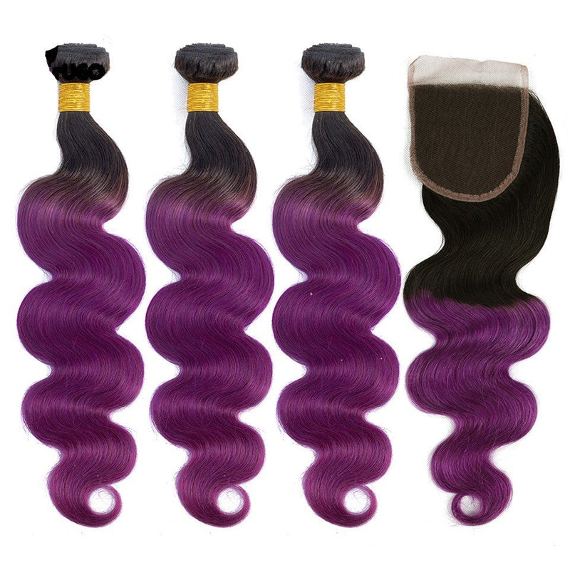 Body Wave 10A Grade Purples