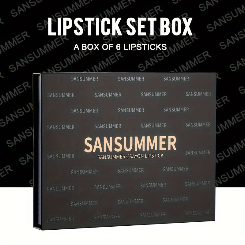 6-Color Waterproof Eyeshadow