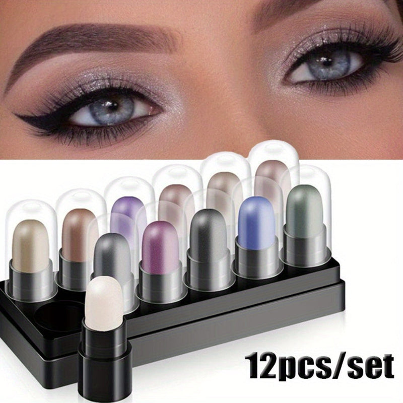 12pcs Matte Lipstick Box Set