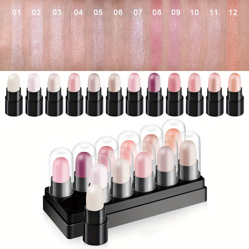 12pcs Matte Lipstick Box Set
