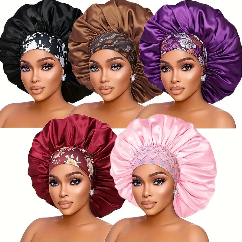 Satin Sleep Caps for Women