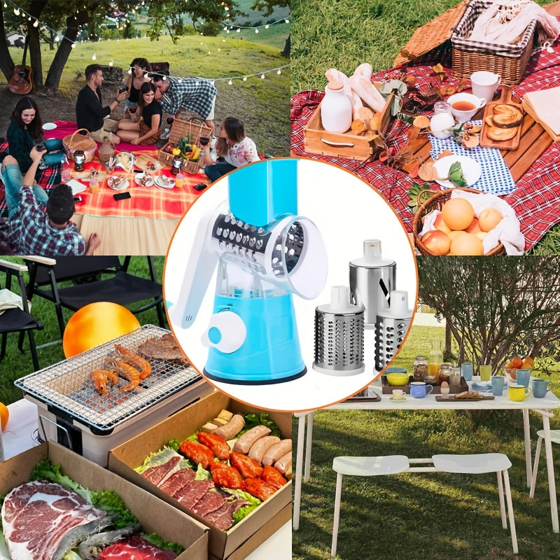 Manual Multi Functional Vegetable Cheese Nuts Fruits Grater