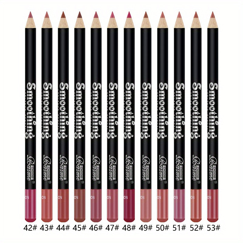 12-Piece Nude Lip Liner Set