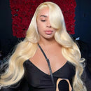 Body Wave 613 Transparent Lace 13x4 Frontal Wig 4x4 Closure Wig