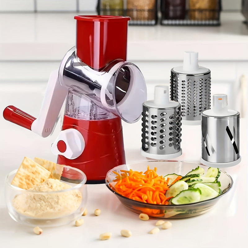 Manual Multi Functional Vegetable Cheese Nuts Fruits Grater
