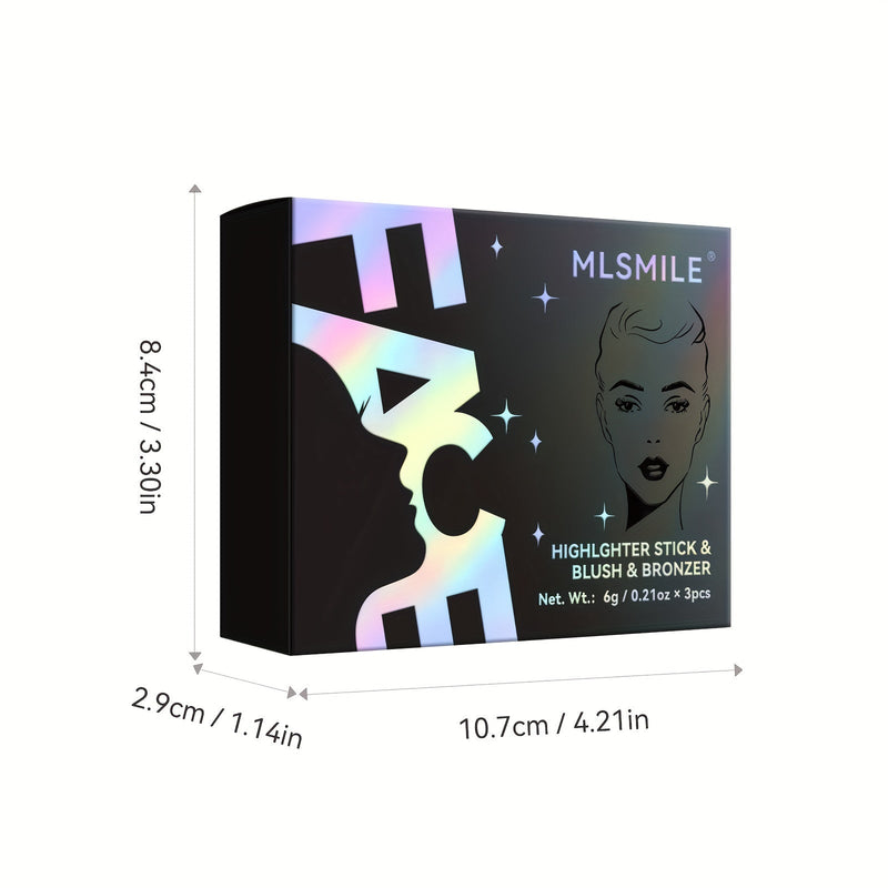 Waterproof Contour Stick Trio