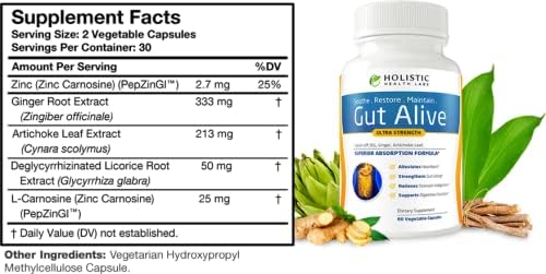 Gut Alive – Natural Digestive Support (60 Capsules)