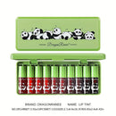 10 Pcs Mini Lip Gloss Set