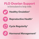 O Positiv FLO – Ovarian & Hormone Support for Women with DIM, Inositol & Folic Acid, 30 Servings