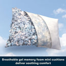 Serta 2-Pack Cooling Gel Memory Foam Bed Pillow