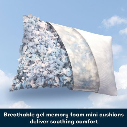 Serta 2-Pack Cooling Gel Memory Foam Bed Pillow