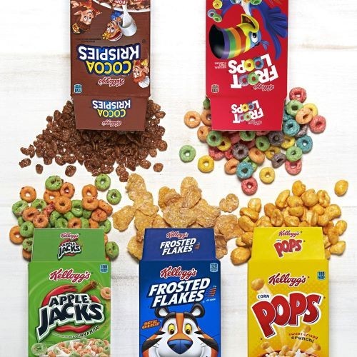 Kellogg's Assorted Cereal Variety Pack, 25 pk.