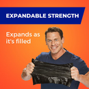 Hefty Ultra Strong Drawstring Trash Bags Unscented 33 gal 90 ct