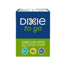 Dixie To Go Black Hot Cup Lids, 12-20 fl. oz., 500 ct.