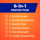 Hefty Ultra Strong Drawstring Trash Bags Unscented 33 gal 90 ct