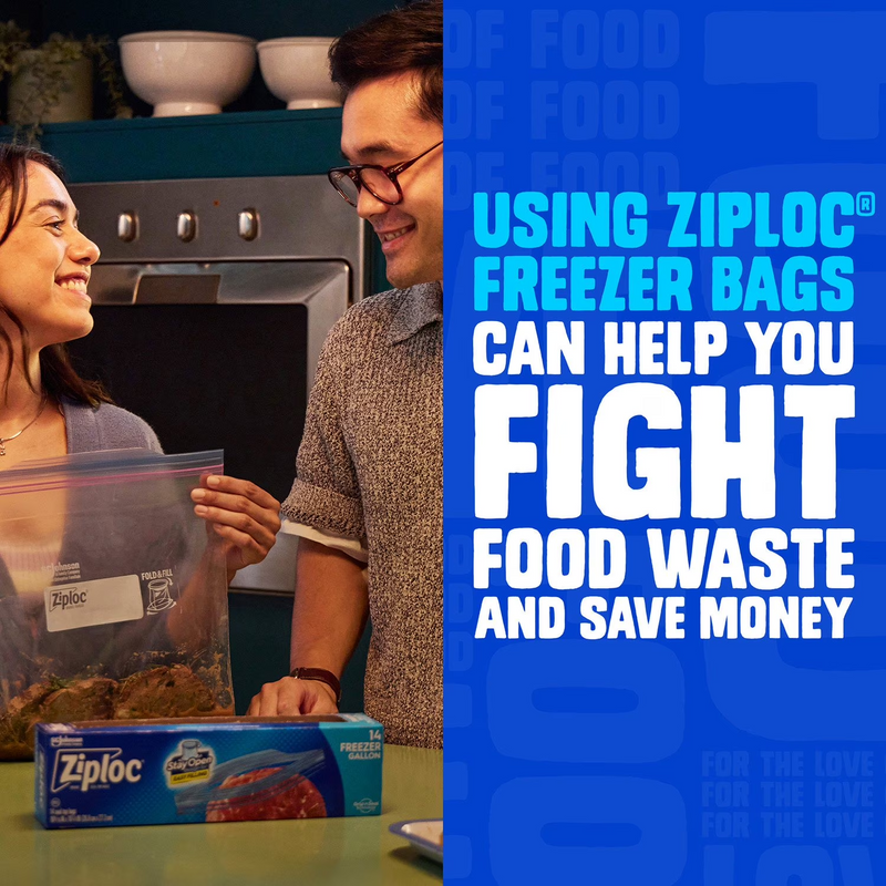 Ziploc Stay Open Design Gallon Freezer Bags (152 ct.)