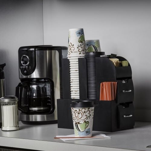 Dixie To Go Black Hot Cup Lids, 12-20 fl. oz., 500 ct.