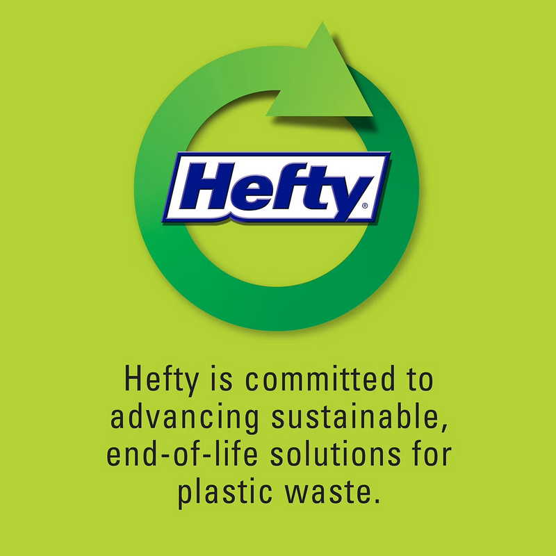 Hefty Ultra Strong Drawstring Trash Bags Unscented 33 gal 90 ct