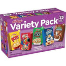 Kellogg's Assorted Cereal Variety Pack, 25 pk.