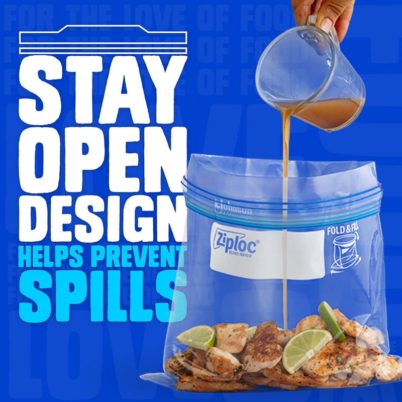 Ziploc Stay Open Design Gallon Freezer Bags (152 ct.)