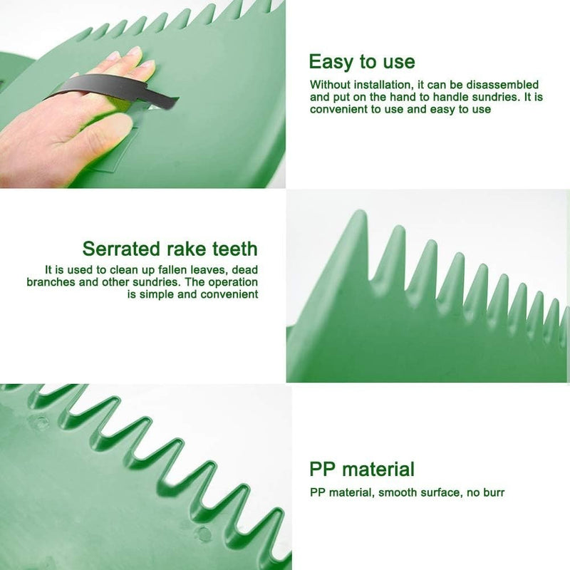 Leaf Scoops Hand Rakes