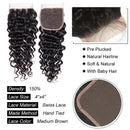 BeuMax 10A Grade 3/4 Deep Wave Bundles with 4x4 Closure Brazilian Hair