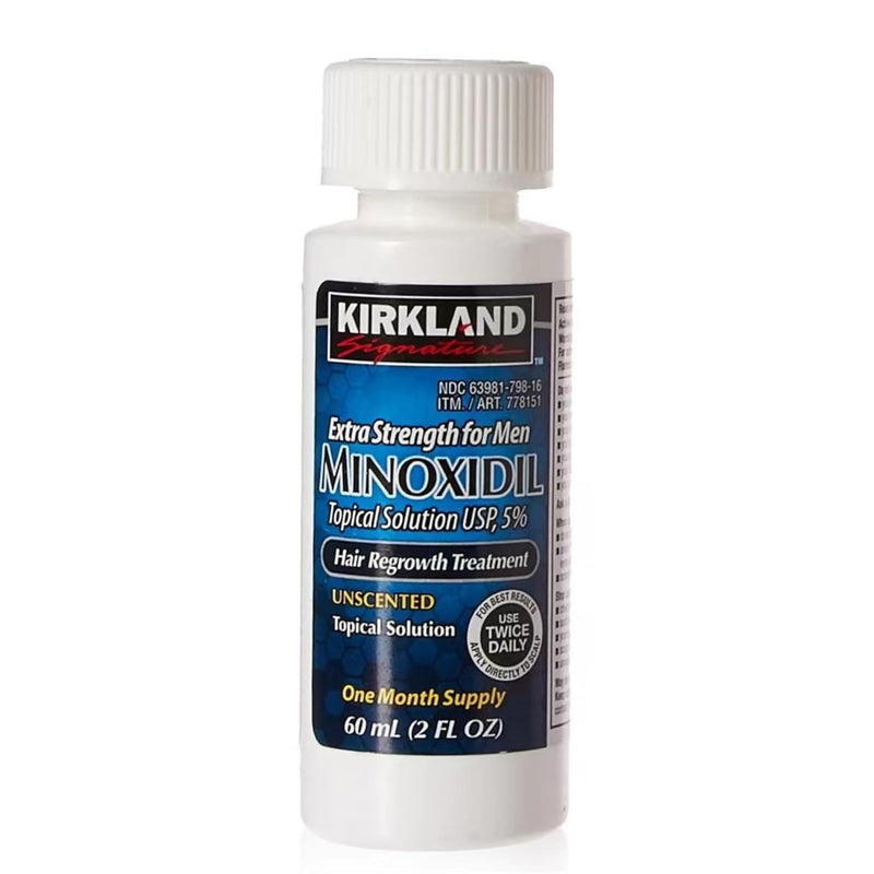 Minoxidil Liquid Extra Strength Hair Regrowth Treatment for Men, Women