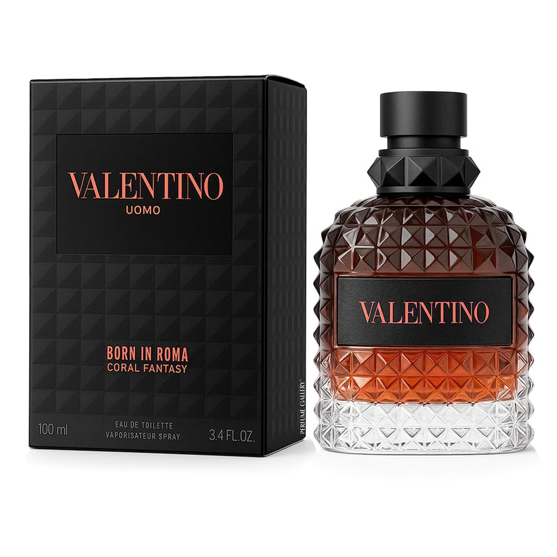 Uomo Born In Roma Coral Fantasy by Valentino for Men - 3.4 oz EDT Spray