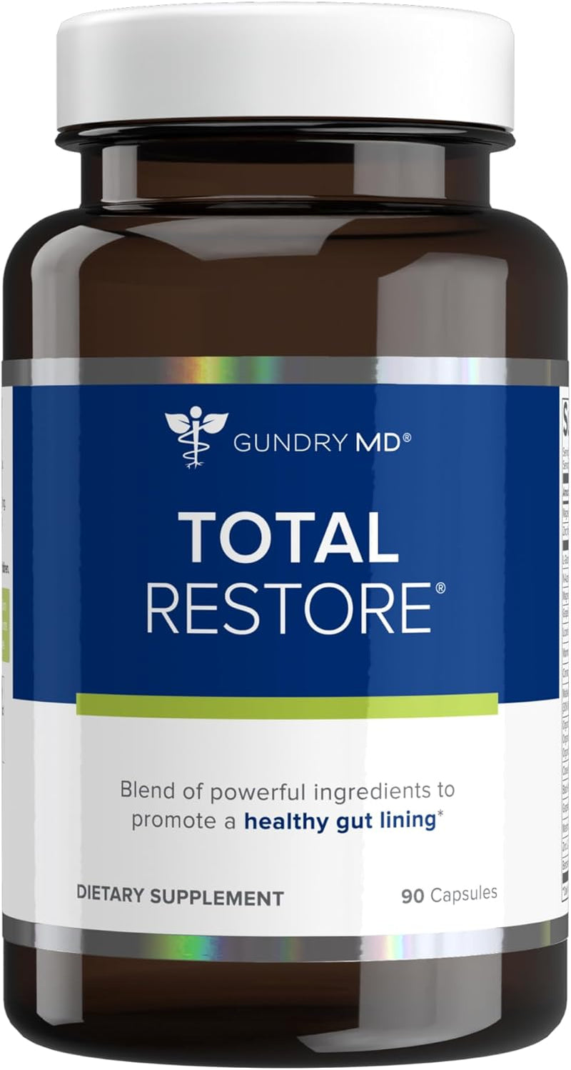 Gundry MD Total Restore – Gut Lining & Digestive Support Supplement, GI Wellness for Men & Women, 90 Capsules