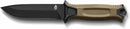 Gerber Gear StrongArm Knife - Fixed Blade - Tactical Knife for Survival Gear - Full Tang, 420HC Steel Blade - Camping Survival Knife - Made in USA - Plain edge, Coyote Brown