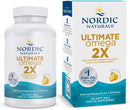 Nordic Naturals Ultimate Omega 2X – High-Potency Fish Oil 2150mg, EPA & DHA, Lemon Flavor, 120 Softgels, Brain & Heart Support