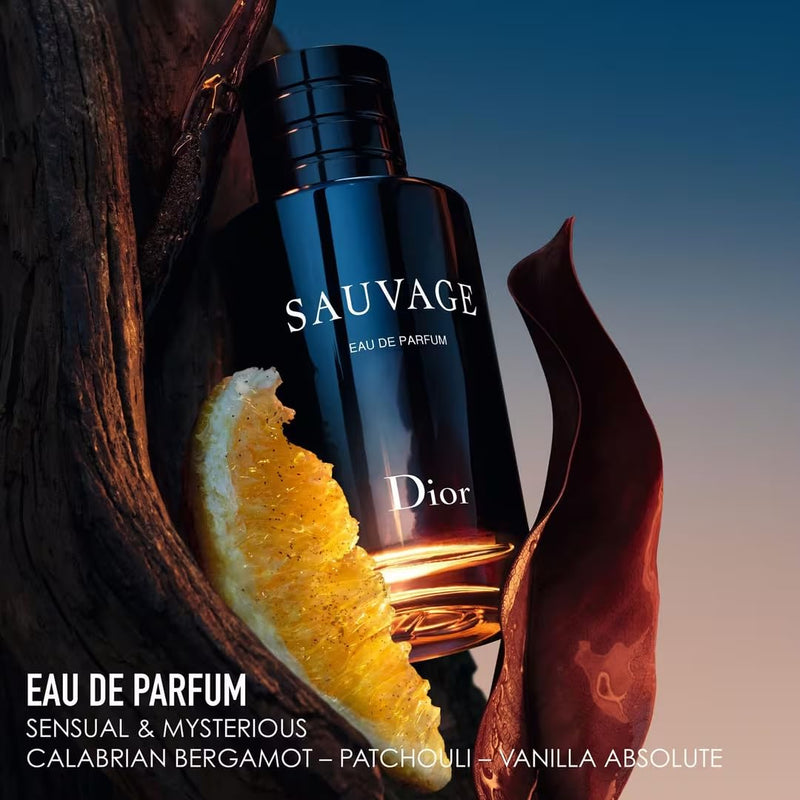 Dior Sauvage Parfum Spray for Men 3.4 Ounces