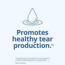 Blink NutriTears Clinically Proven Supplement for Dry Eyes, Eye Care with Lutein & Zeaxanthin and Vitamin D to Hydrate Eyes from Within for Long-Lasting Relief, 50 Softgels