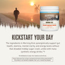 By Chuck Norris Morning Kick, Greens Superfood Powder Supplement with Ashwaganda