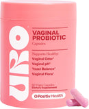 O Positiv URO Vaginal Probiotics – pH Balance, Prebiotics & Lactobacillus for Vaginal Health, 60 Capsules, 1-Month Supply