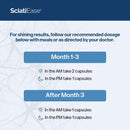 SciatiEase Sciatic Nerve Support – 120 Capsules with AlphaPalm, Pea, B Vitamins & Alpha Lipoic Acid 300mg