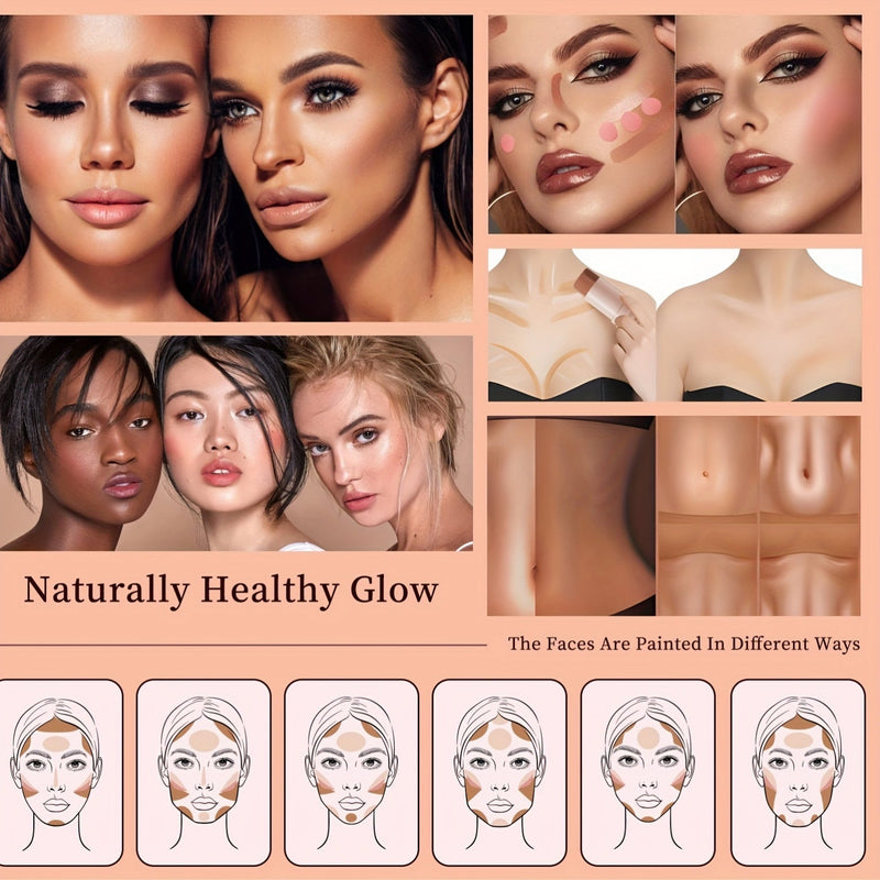 Concealer Stick Set with Makeup Brush