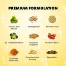 Sculpt Nation Test Boost Max – Testosterone Support for Men, Tribulus Terrestris, Energy, Strength & Stamina, 60 Gluten-Free Capsules