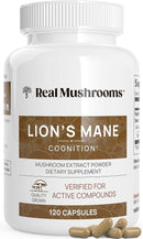 Lion’s Mane Mushroom Capsules – Brain, Cognition & Focus Supplement, 120 Capsules
