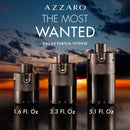 Azzaro The Most Wanted Eau de Parfum Intense - Woody & Seductive Mens Cologne - Fougère, Ambery & Spicy Fragrance for Date Night - Lasting Wear - Luxury Perfumes for Men