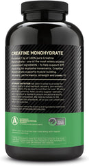 Optimum Nutrition Micronized Creatine Monohydrate Capsules, Keto Friendly, 2500mg, 300 Capsules