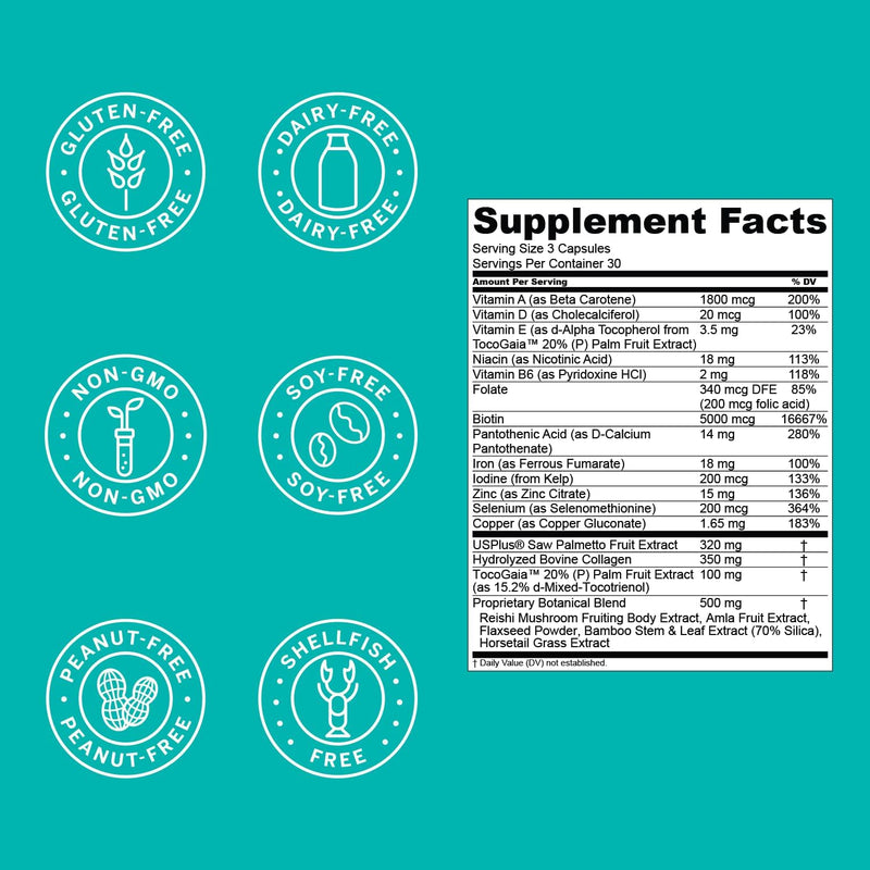 Hair La Vie Grow Strengthen Protect Rejuvenate Hair Vitamins