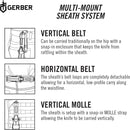 Gerber Gear StrongArm Knife - Fixed Blade - Tactical Knife for Survival Gear - Full Tang, 420HC Steel Blade - Camping Survival Knife - Made in USA - Plain edge, Coyote Brown