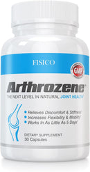 Fisico Joint Support Supplement – Mobility, Flexibility & Comfort with Hyaluronic Acid, Collagen II & Boswellia, 30 Capsules