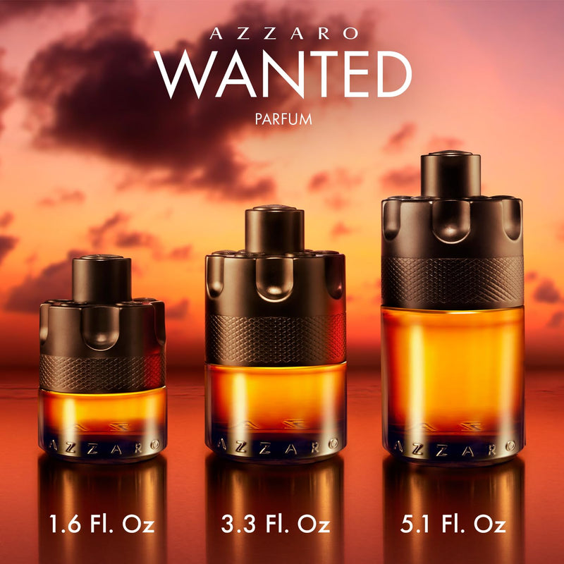 Azzaro The Most Wanted Parfum - Intense Mens Cologne - Spicy & Seductive Fragrance for Date Night - Lasting Wear - Irresistible Luxury Perfumes for Men