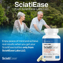 SciatiEase Sciatic Nerve Support – 120 Capsules with AlphaPalm, Pea, B Vitamins & Alpha Lipoic Acid 300mg